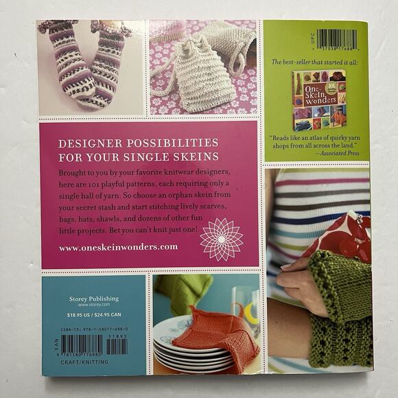 101 Designer One Skein Wonders A World of Possibilities SC by Judith Durant - Picture 6 of 7